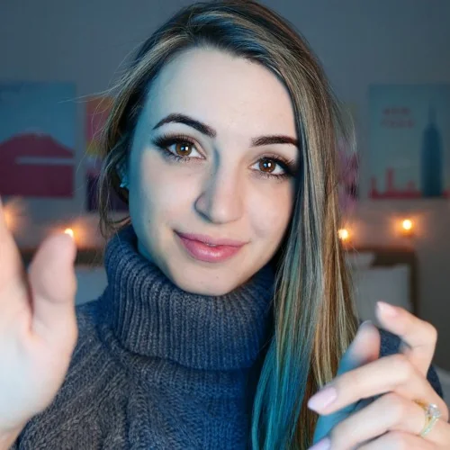 Gibi ASMR in a video still from 2019