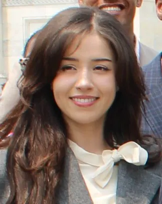 Pokimane at the Creator Economy Caucus launch in 2025
